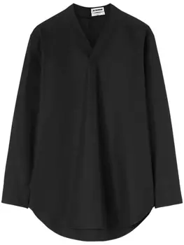 Jil Sander рубашка Saturday P.M., черный