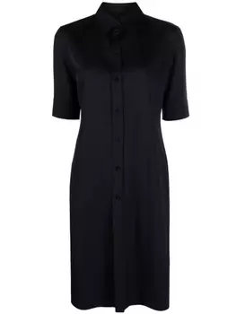 Jil Sander шерстяная рубашка, синий