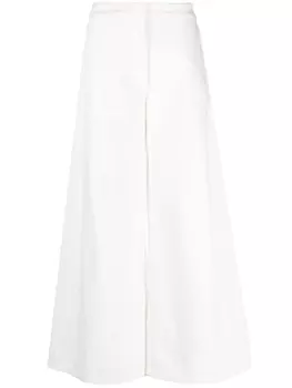 Jil Sander широкие брюки, белый