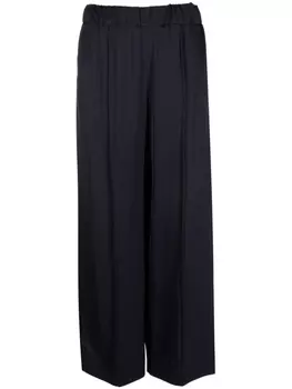 Jil Sander широкие брюки, синий