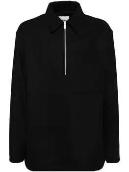 Jil Sander толстовка на молнии, черный