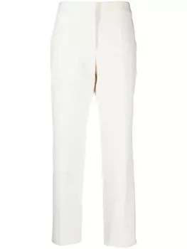 Jil Sander укороченные брюки, белый
