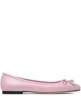 Jimmy Choo балетки Elme Bow, розовый