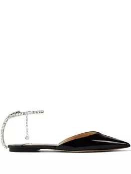 Jimmy Choo балетки Saeda, черный