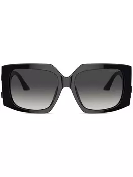 Jimmy Choo Eyewear солнцезащитные очки в оправе 'бабочка', черный