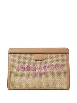Jimmy Choo клатч Avenue, коричневый