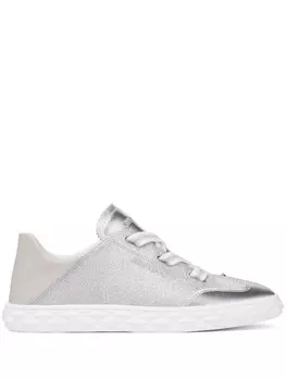 Jimmy Choo кроссовки Diamond Light Flex, серебряный