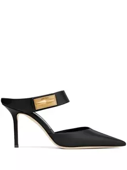 Jimmy Choo мюли Nell 85, черный