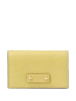 Jimmy Choo нелло кожаный кошелек, желтый