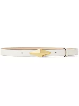 Jimmy Choo ремень Diamond, белый