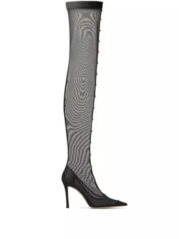 Jimmy Choo сапоги Psyche 95, черный
