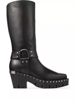 Jimmy Choo сапоги Quinn 75, черный