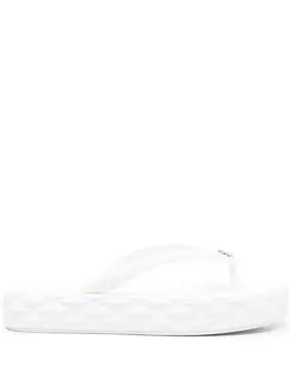 Jimmy Choo шлепанцы Diamond, белый