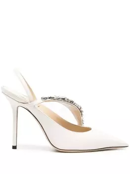 Jimmy Choo туфли Flos 100, белый