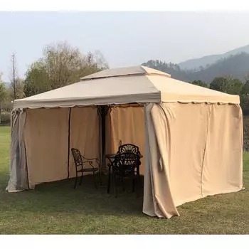 Jingdian Guangnian римский тент 35x35, роскошная модель, включая двойные шторы