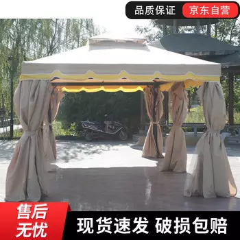 Jingdian Guangnian римский тент 35x35, роскошная модель, включая двойные шторы