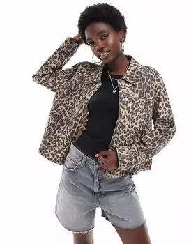 JJXX Leopard жакет в многоцветном исполнении