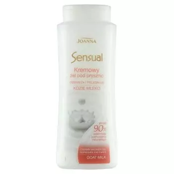 Joanna Sensual Кремовый гель для душа Kozie Mleko 500мл, New