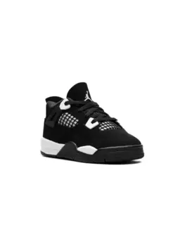 Jordan 4 Ретро-кеды «White Thunder», черный