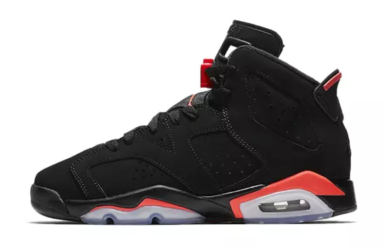 Jordan 6 Retro Black Varsity Red (GS)
