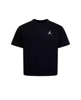 Jordan Brooklyn Essentials футболка с коротким рукавом для девочек, чёрный