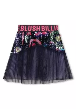 Юбка А-силуэта Billieblush, темно-синяя
