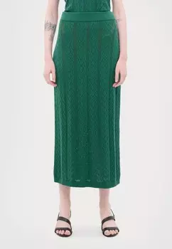 Юбка А-силуэта FIRMINA WEEKEND MaxMara, зеленый