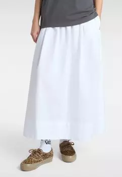 Юбка А-силуэта FRANCESCA FULL SKIRT Vans, белый