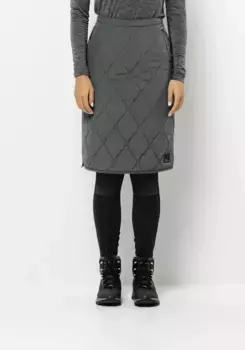 Юбка А-силуэта Jack Wolfskin "WANDERMOOD SKIRT W", зеленый