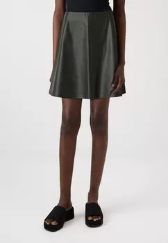 Юбка А-силуэта VIMATHY SKATER SKIRT VILA, черный