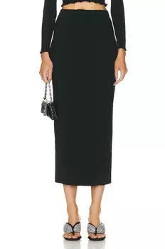 Юбка Alexander Wang High Waisted, черный