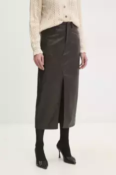 Юбка Answear Lab, коричневый