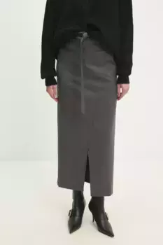 Юбка Answear Lab, серый