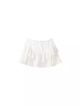Юбка Bershka, белый