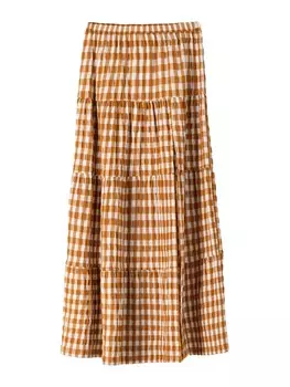 Юбка Bershka, цвет Caramel