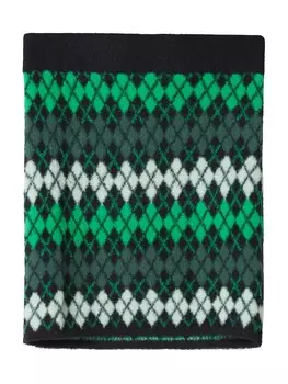 Юбка Bershka, цвет Green/Fir