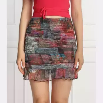 Юбка бора Desigual, мультиколор