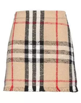 Юбка Burberry, бежевый