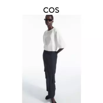 Юбка Cos прямая, синий