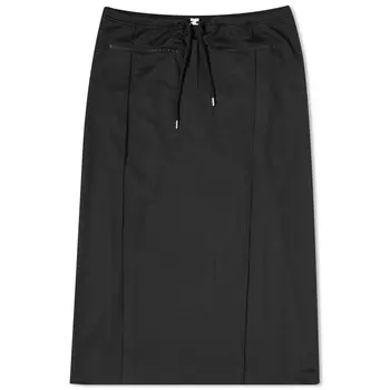 Юбка Courrges Tracksuit Interlock Long, черный