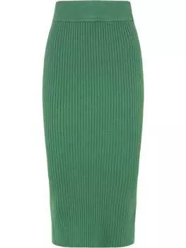 Юбка длиной до колена faina, зеленый