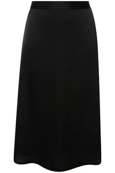 Юбка до колена Ulla Popken Midi, черный