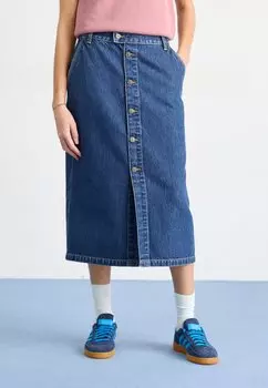 Юбка джинсовая COLBY SKIRT Carhartt WIP, цвет blue