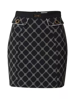 Юбка Elisabetta Franchi GONNA, черный
