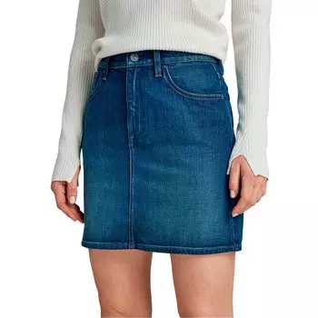 Юбка G-Star Viktoria Clean Edge denim, синий