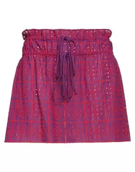 Юбка Ganni, лиловый