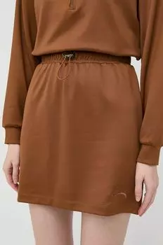 Юбка Guess, коричневый