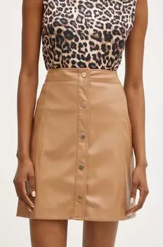 Юбка Guess, коричневый