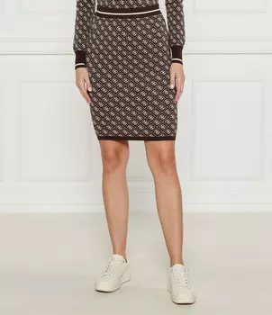 Юбка GUESS LISE, коричневый