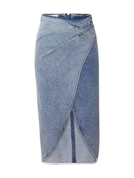 Юбка IRO Skirt, синий деним